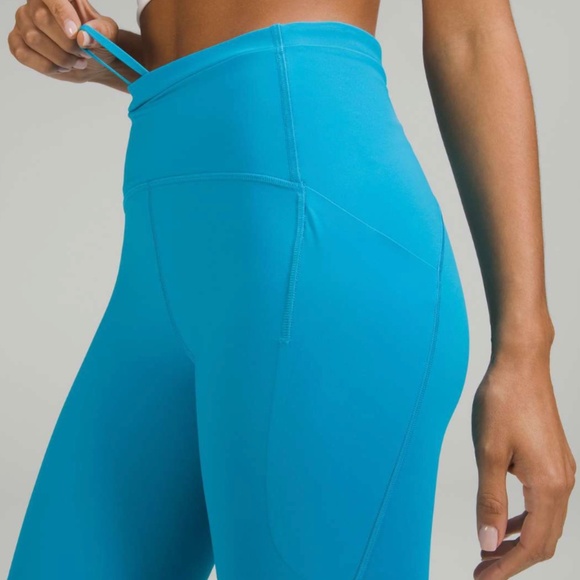 Lululemon Swift Speed High-Rise Tight 28" *Brushed Luxtreme in Turquoise Tide - Picture 4 of 8